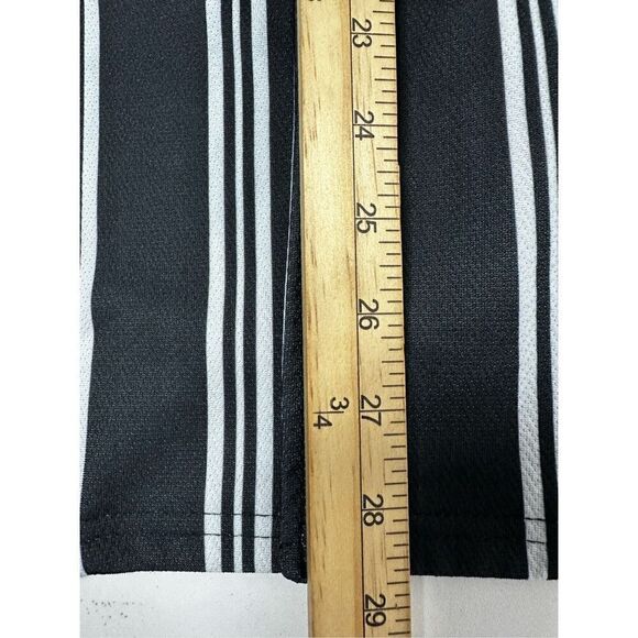 Lily by Firmiana Striped Black White Blazer Cardigan Open Front Size 3XL - Picture 10 of 11